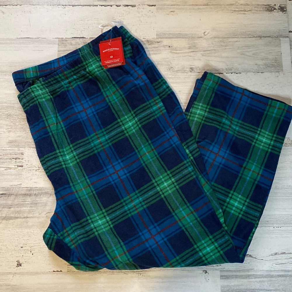 Plus Size Woman’s Sleep Pajama Pants Size 4x NEW